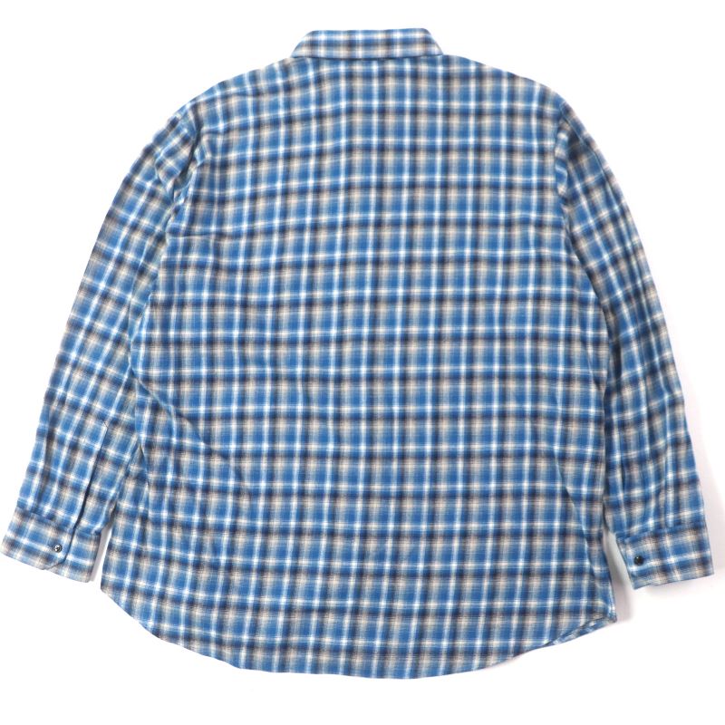 Celine 21SS 2c486354m Loose Shirt In Checked Cotton Loose Checked Cotton Long