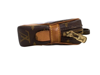 2174 Louis Vuitton LV Marly Dragonne PM Monogram Clutch Bag Second Bag Brown