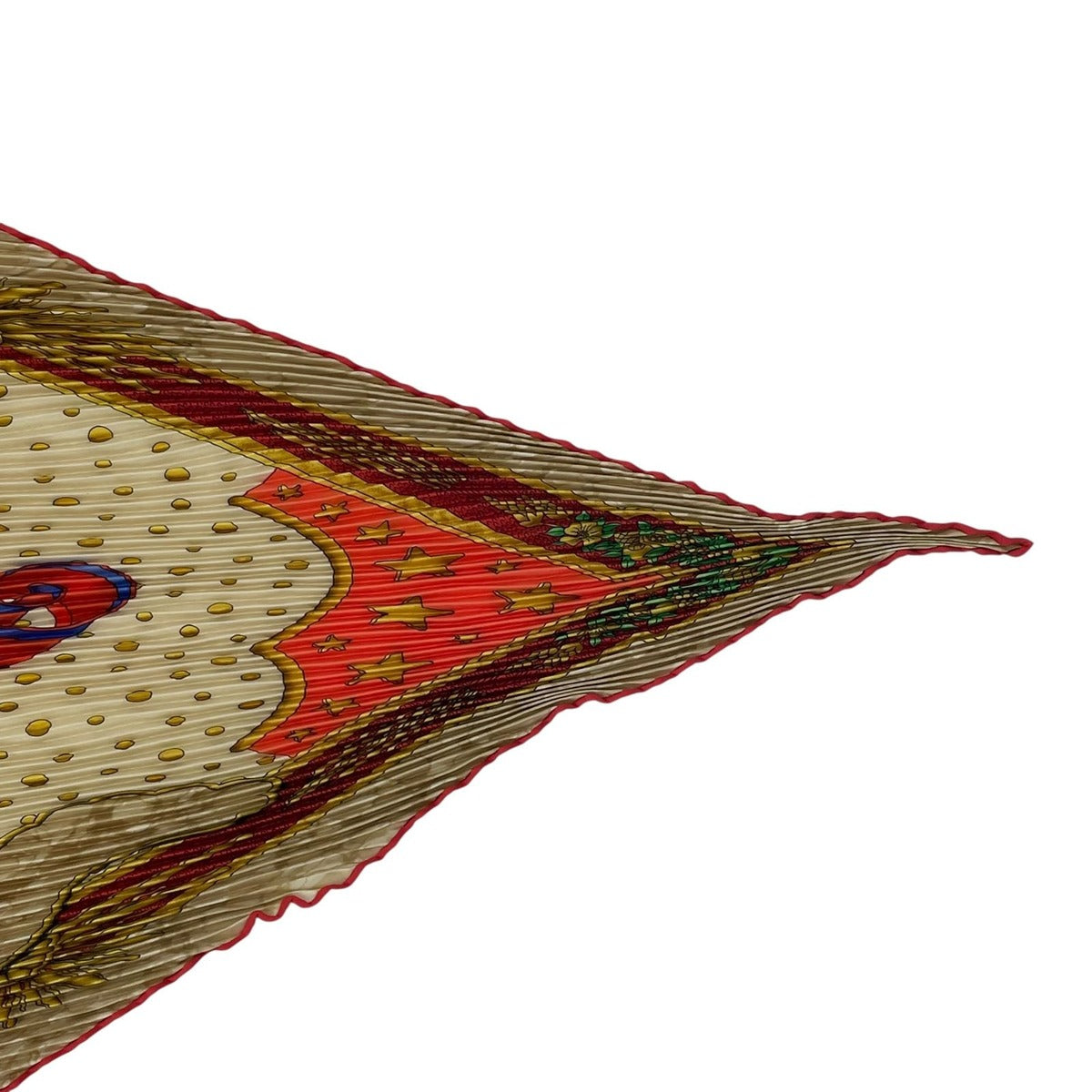 Hermes Scarf Pleats Silk Carpe Diem Enjoy Today Box — view 5