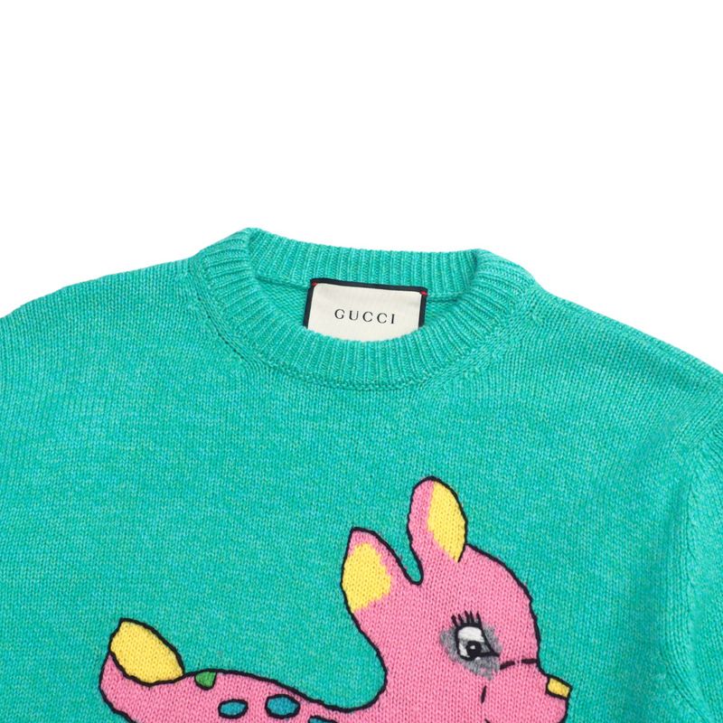 Gucci Sweater Size XS Long Sleeve Knit [recommended] Made In Italy 20250327