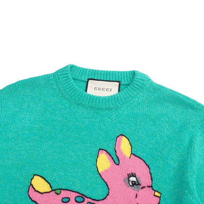 Gucci Sweater Size XS Long Sleeve Knit [recommended] Made In Italy 20250327