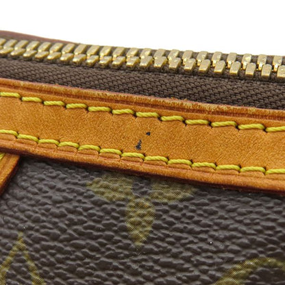 Louis Vuitton Handbag Palermo PM Monogram Canvas Monogram Gold Hardware Brown