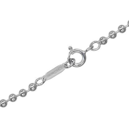 Tiffany & Co Square Studs Silver 925 Ladies 16.7g Necklace