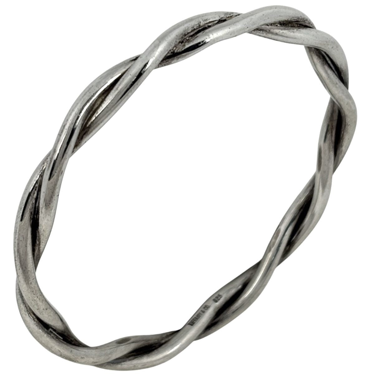 Tiffany & Co Twist Bangle Silver