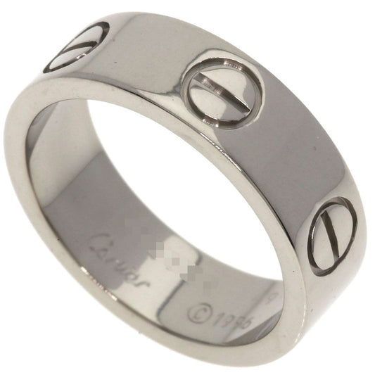 Cartier Love Ring 49 18K White Gold