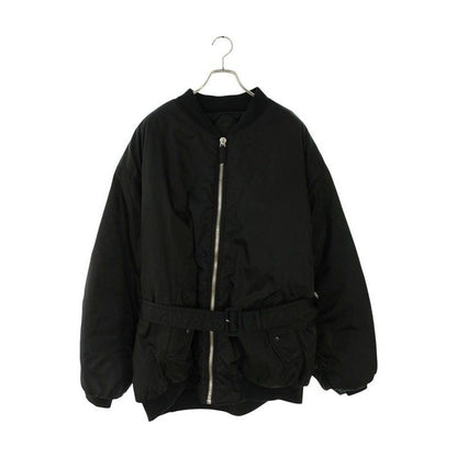 Prada Triangle Plate Belted Nylon Jacket