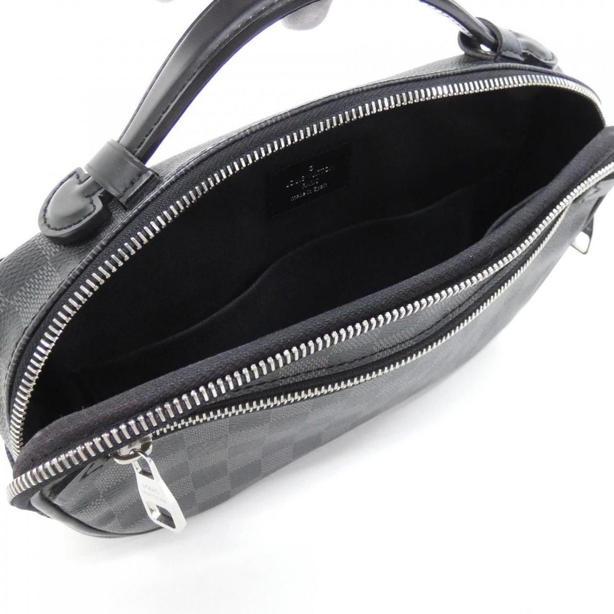Louis Vuitton Damier Graphite Ambler Shoulder Bag — view 6