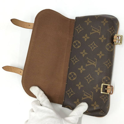 Louis Vuitton Pochette Marelle Handbag Monogram Brown M51159