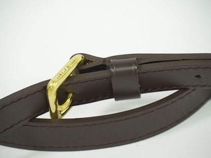 Authentic Louis Vuitton LV Bloomsbury PM Damier Ebène Shoulder Bag Pochette