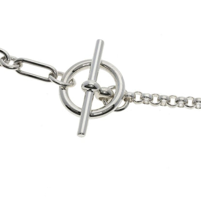 Hermes Chaine D'ancre Punk LG Necklace SV Ladies