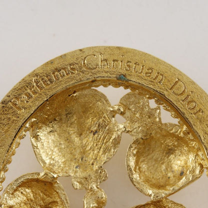 [dior] Christian Dior Perfume Bottle Perfume Motif Gold Plated Ladies 17.0g