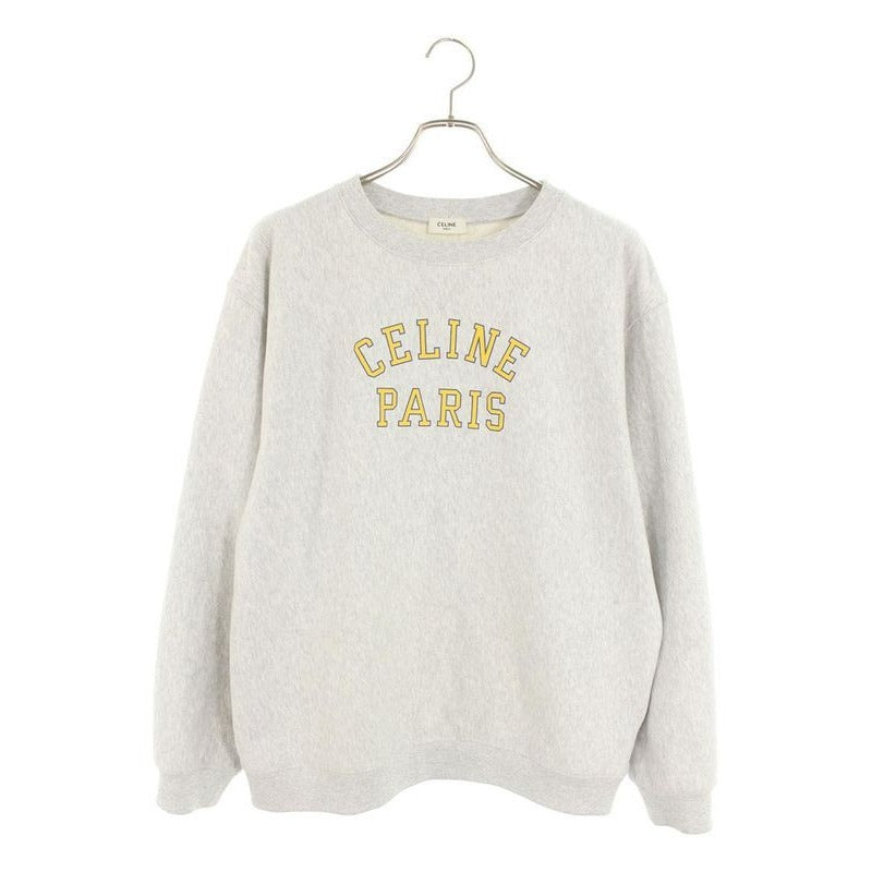 Celine Ry0 S1510 Z Front Logo Cotton Sweatshirt