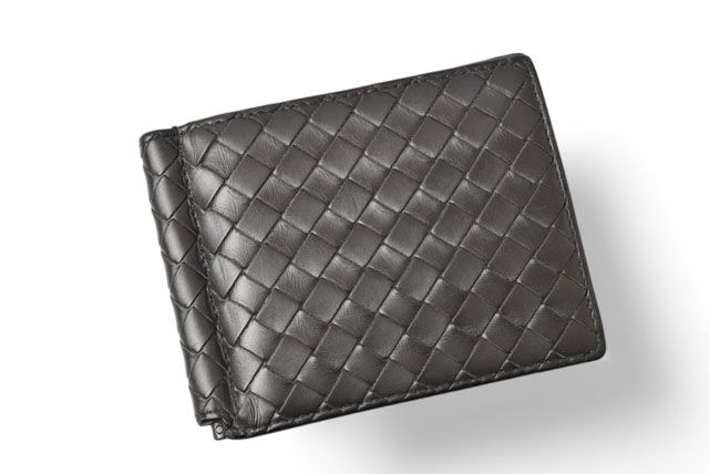 Bottega Veneta Wallet Money Clip Bottega Veneta Fold Wallet Calf Black 123180