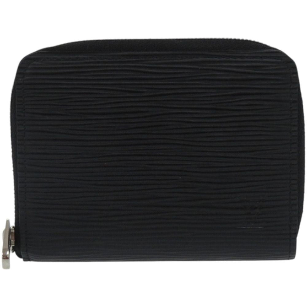 Louis Vuitton Zippy Coin Purse Epi Leather Black Case