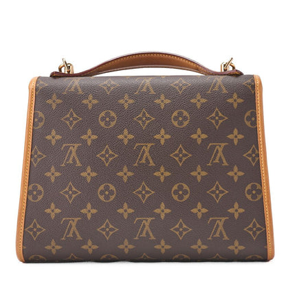 Louis Vuitton Monogram Bel Air Handbag Brown With Gold Hardware Shoulder Bag