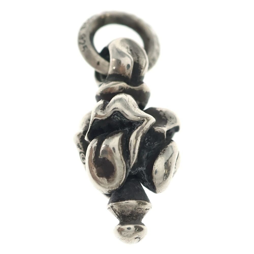 Chrome Hearts LT Swivel Lip and Tongue Charm Necklace Top Silver