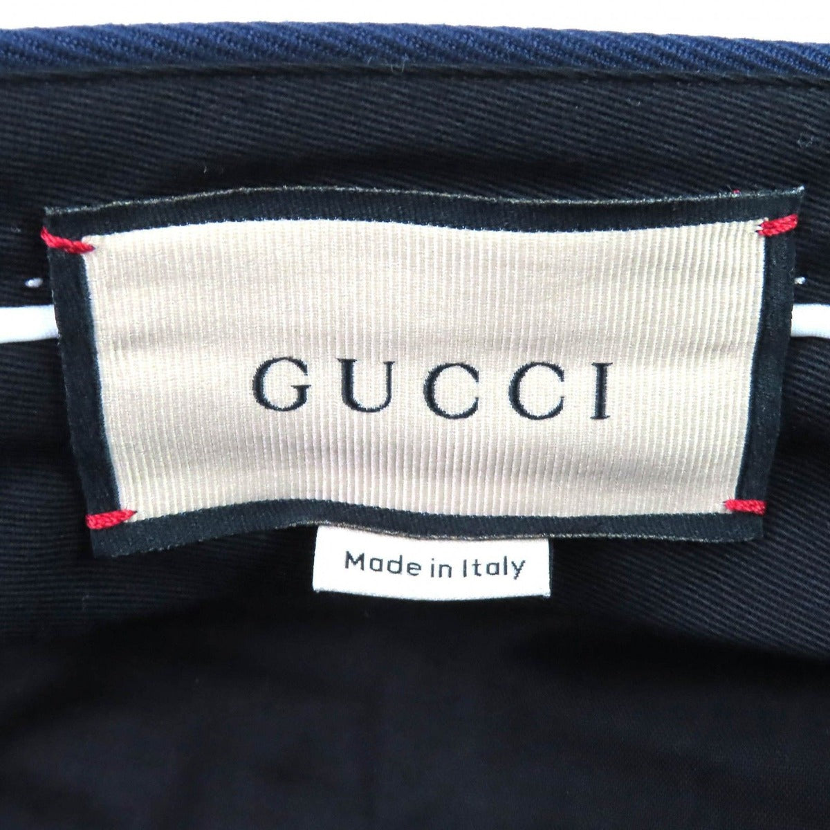 Gucci 100% Cotton Web Stripe with GG Logo Patch No Tuck Single Pants — view 8