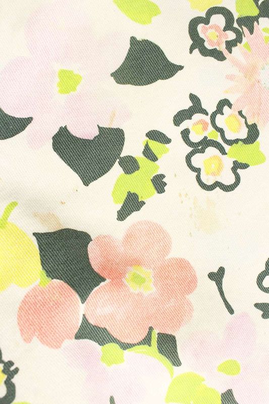 Yves Saint Laurent Flower Long Pants Men's