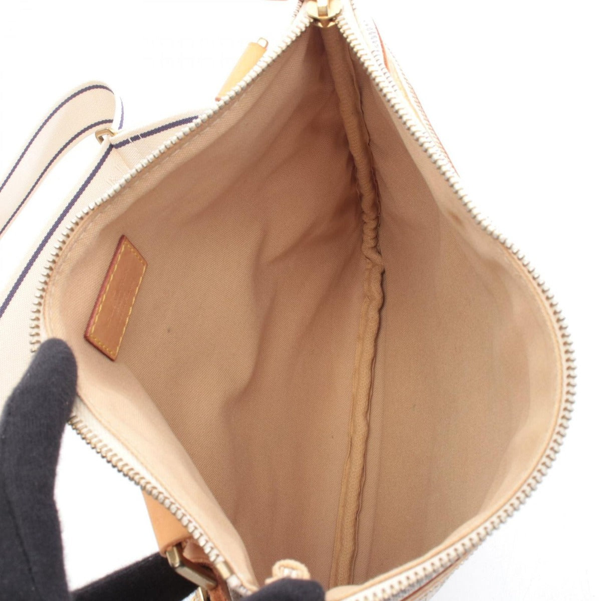Louis Vuitton Shoulder Bag Pochette Bosfoll Canvas Leather — view 3