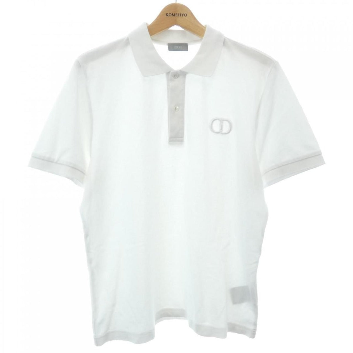 Dior Essentials CD Icon Polo Shirt White