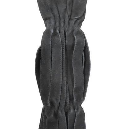 Loewe Suede Leather Long Gloves Arm Cabas - Slit Black 7 Women's Used