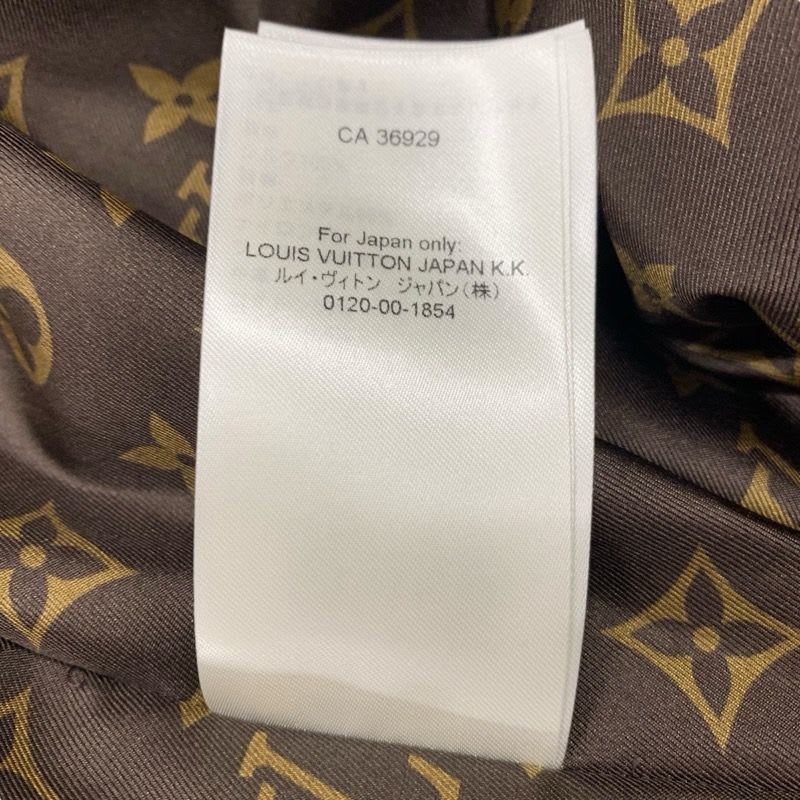 Louis Vuitton Pinstripe Leather Fitted Dress Sleeveless Monogram Black