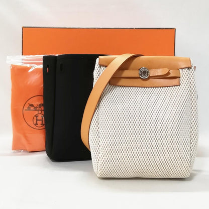 Hermes Herbag Tpm Shoulder Bag Beige