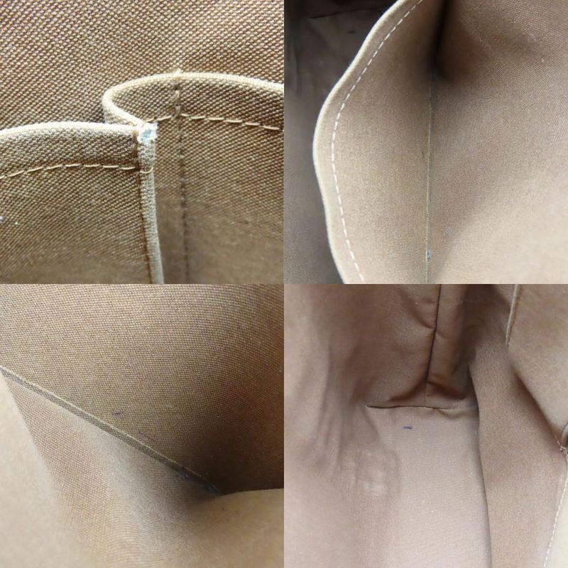 Louis Vuitton Tote Bag Cabas Bobol M53013 Monogram Brown Casual A4 Compartment