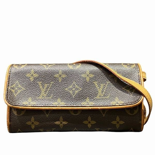 Louis Vuitton Monogram Pochette Twin PM Shoulder Bag