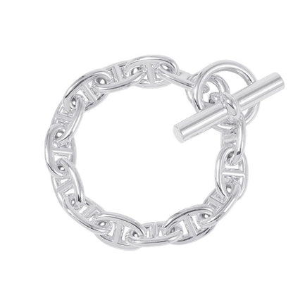 Hermes Bracelet Chaine D'ancre MM 14 Links Silver