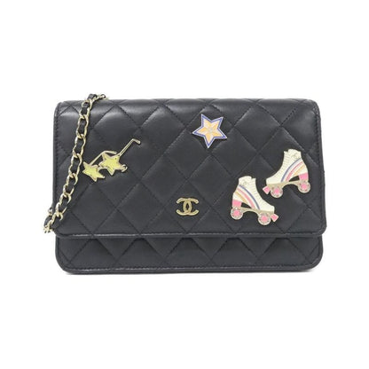 Chanel Ap0250 Chain Black Wallet