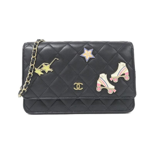 Chanel Ap0250 Chain Black Wallet