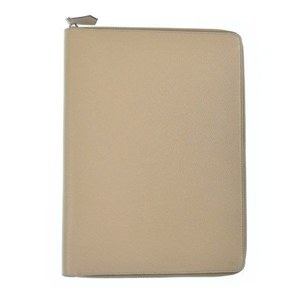 Fendi Clutch Leather Beige