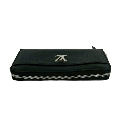 Louis Vuitton Zippy Wallet Lockme Logo Leather Black — view 3