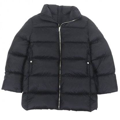 Moncler Rick Owens Cyclopinc Logo Patch Double Zip Up Down Coat Black 3