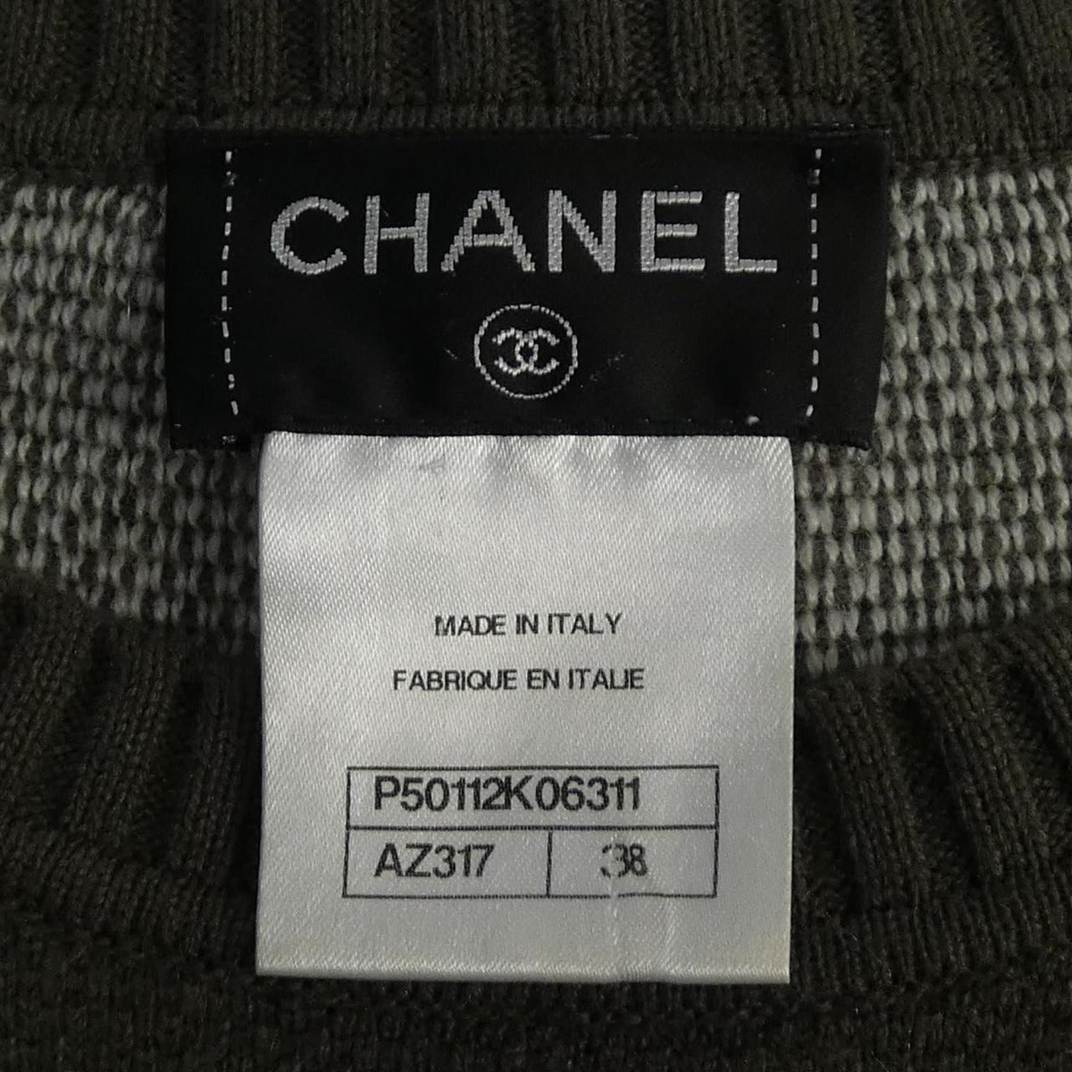 Chanel Knit Top Cashmere Gray — view 4