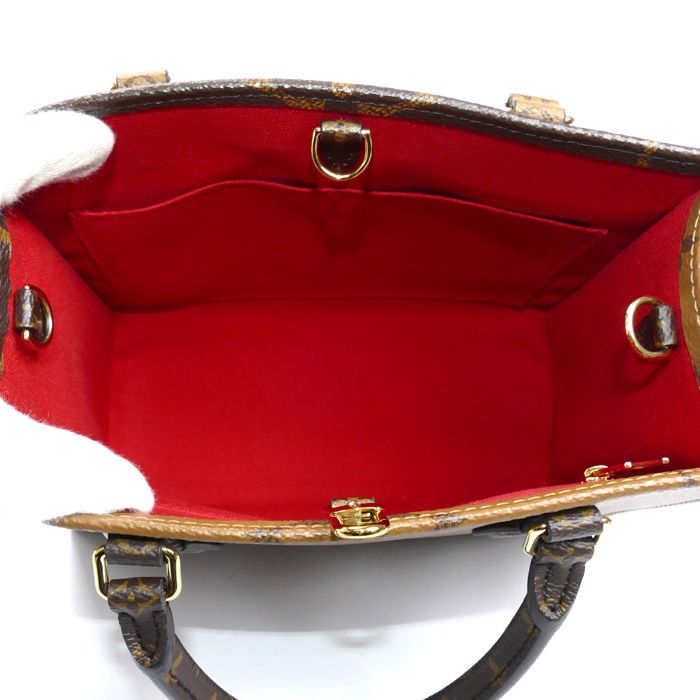 Louis Vuitton On The Go PM 2way Shoulder Bag Monogram & Monogram - Reverse