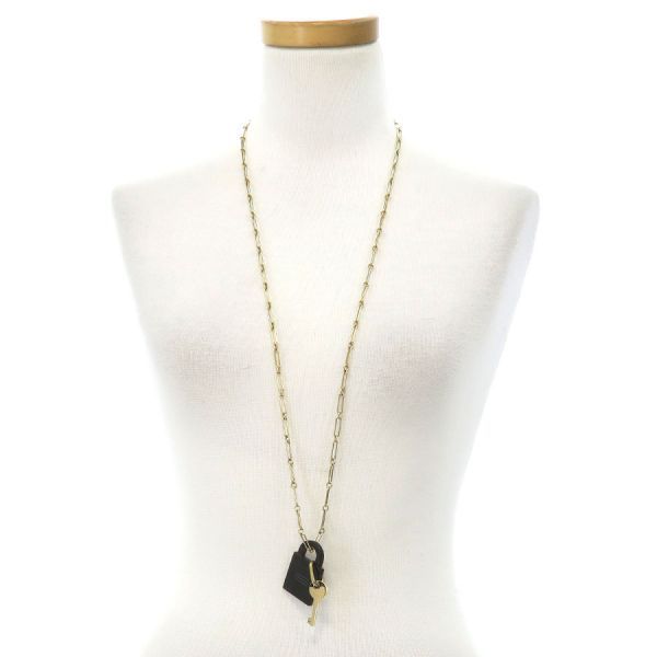 Hermes Amulet Padlock Gmnecklace