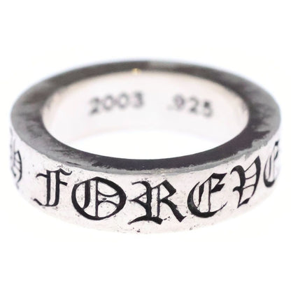 Chrome Hearts Spacer Forever Silver Ring
