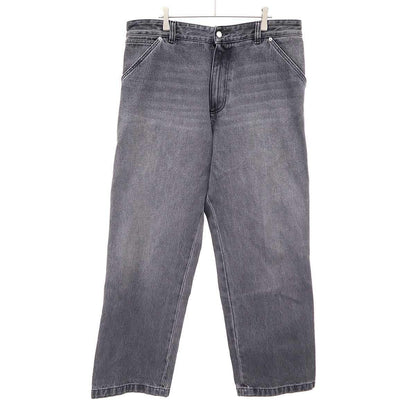 Prada Loose Fit Denim Pants Gray 50