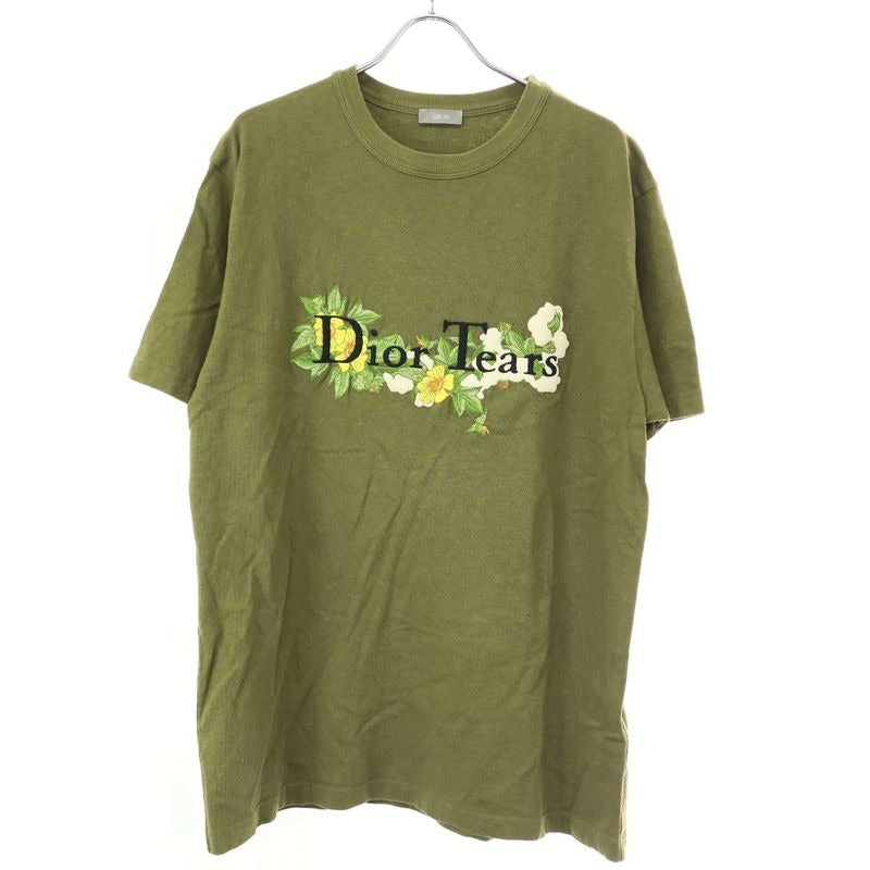 Dior Denim Tears 23 AW Embroidery Logo T-Shirt 393 J696 I0849