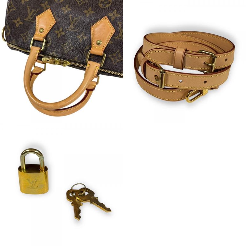 Louis Vuitton Speedy 25bandouliere Monogram Shoulder Bag Monogram Canvas M41113