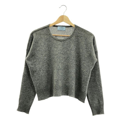Prada - Cashmere Pullover Knit - 38 - Grey - Women's
