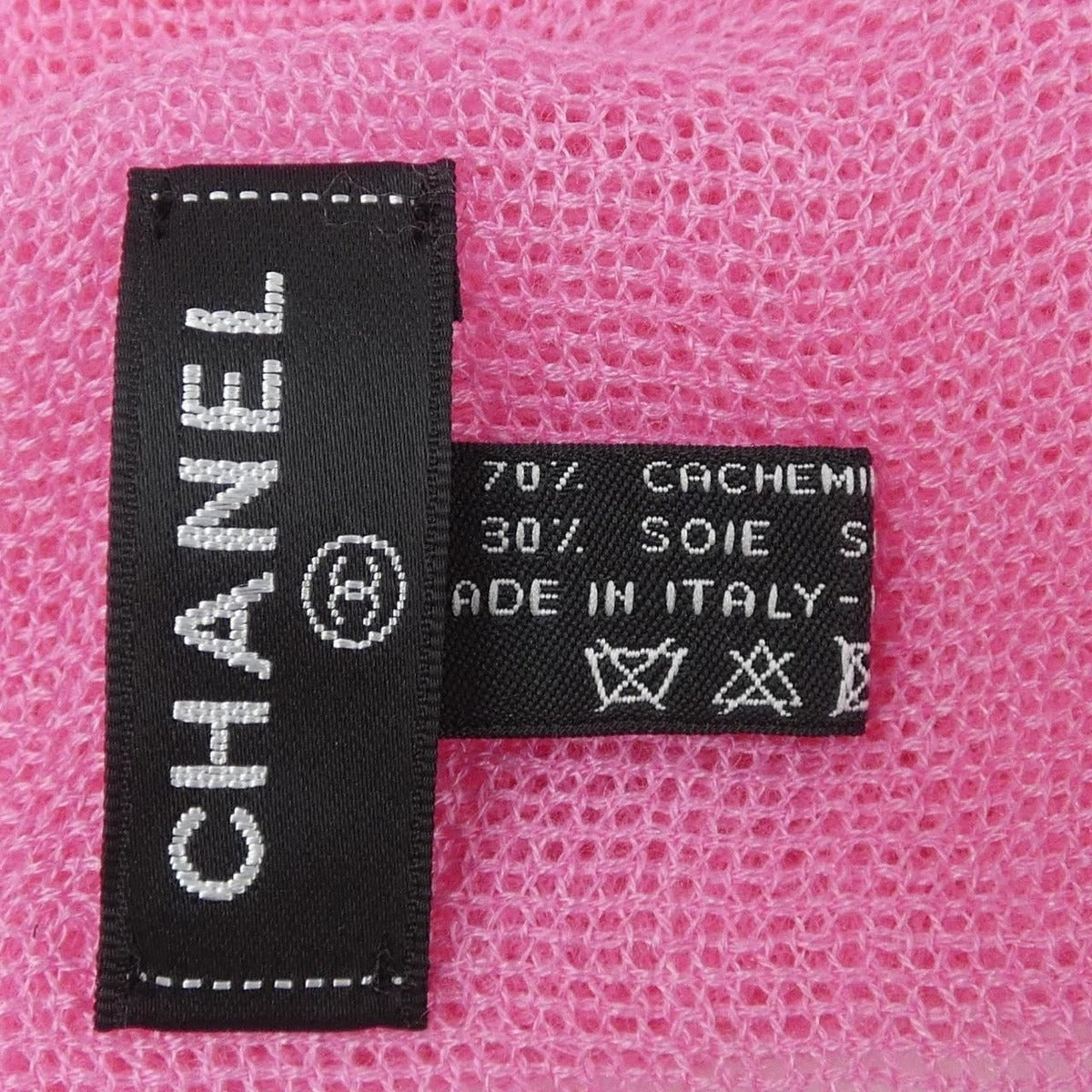 Chanel Pink Luxury Stole — view 3