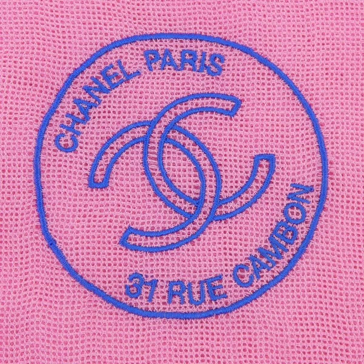 Chanel Pink Luxury Stole — view 4