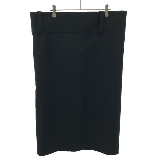 Balenciaga Wool Skirt 492317 Txi08 Black 36