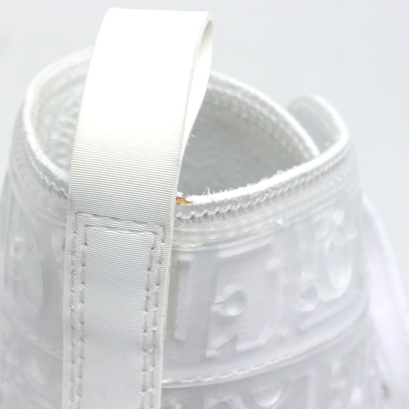 Dior B23 High Cut Sneakers Clear Transparent Size 42