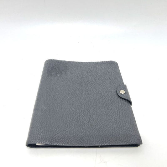 Hermes Notebook Cover Ulysse Nardin GM Taurillon Clemence Black