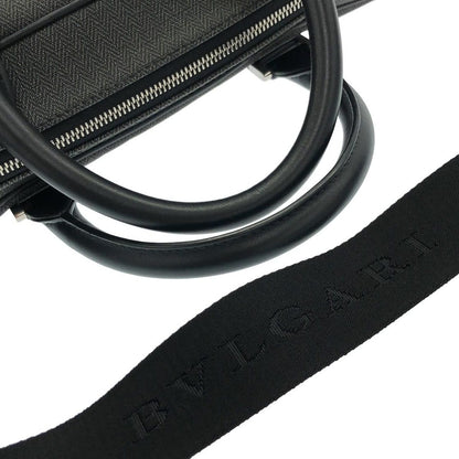 Bvlgari Weekend Bag Handbag Gray — view 6