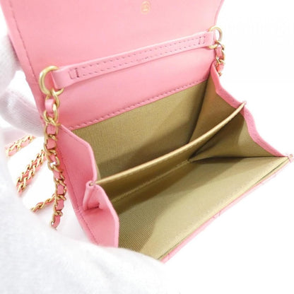 Chanel Chain Clutch Pink Mat — view 8